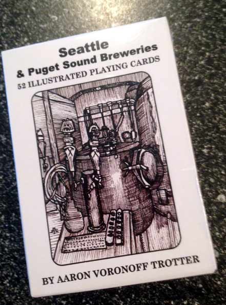 seattle and puget sound area brewery playing cards
