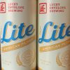 label for Lucky Envelope Brewing's"lite"