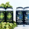 Holy Mountain Brewing fresh hop beer in cans.