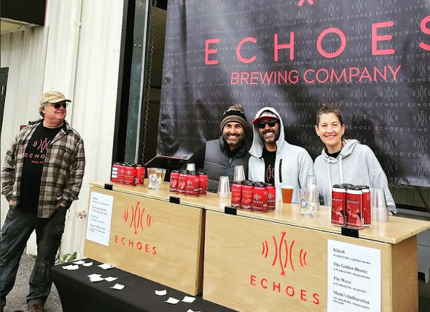 The crew at Echoes Brewing.