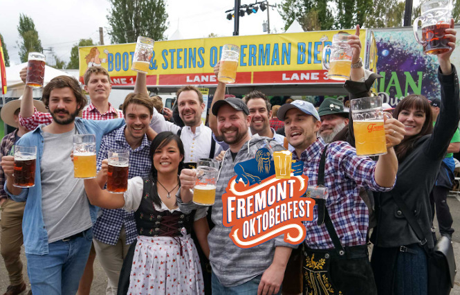 西雅图最大的啤酒节。弗里蒙特十月啤酒节9月22日至24日。