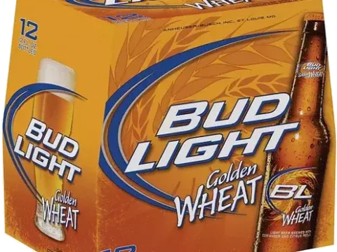 Bud Light Golden Wheat 12 pack bottles