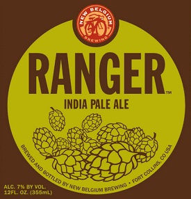 new belgium ranger IPA label