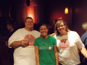 Kim and Kendall with Lindsey of Washington Wild, beneficiary of Craft Beer+Food 2014