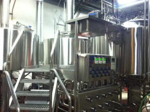 The new brewhouse.