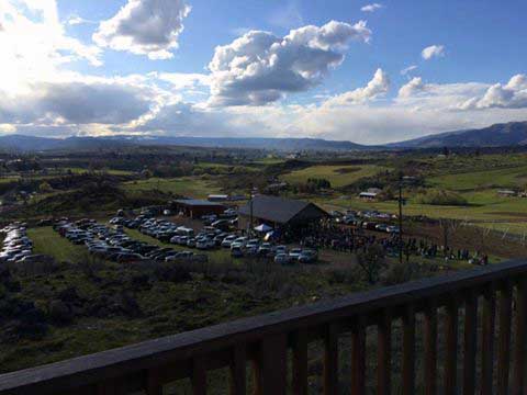 Photo of the grand opening party lifted from Cowiche Creek Brewing Facebook page.