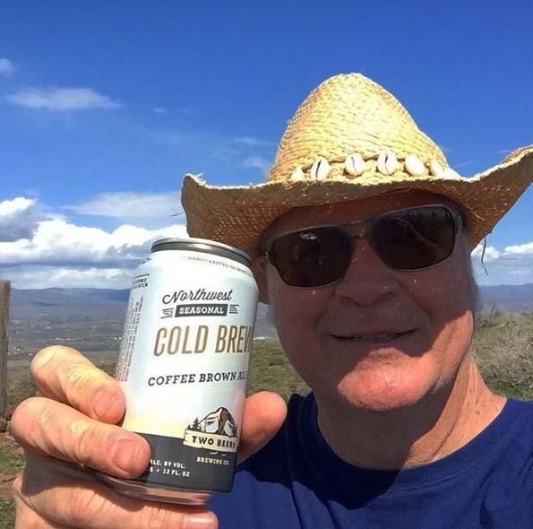 I #DrinkWABeer because after hiking to the top of Snow Mountain near Yakima I deserve it. 