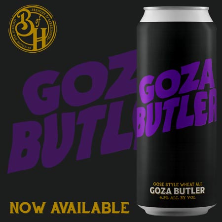 Goza Butler - a gose, named after Geezer Butler of Black Sabbath