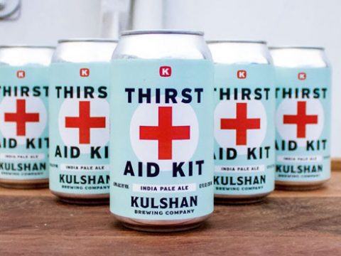 thirst aid kit ipa from kulshan brewing benefits Bellingham Food Bank