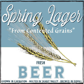 valley house brewing spring lager