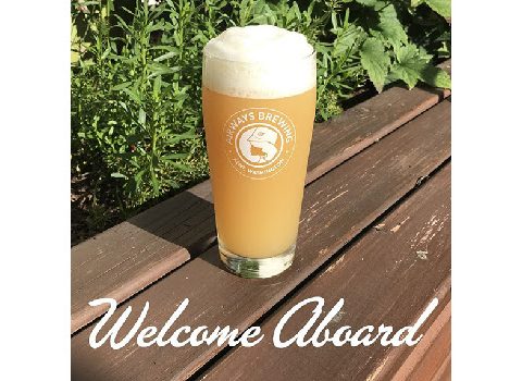 welcome aboard ipa from airways brewing.