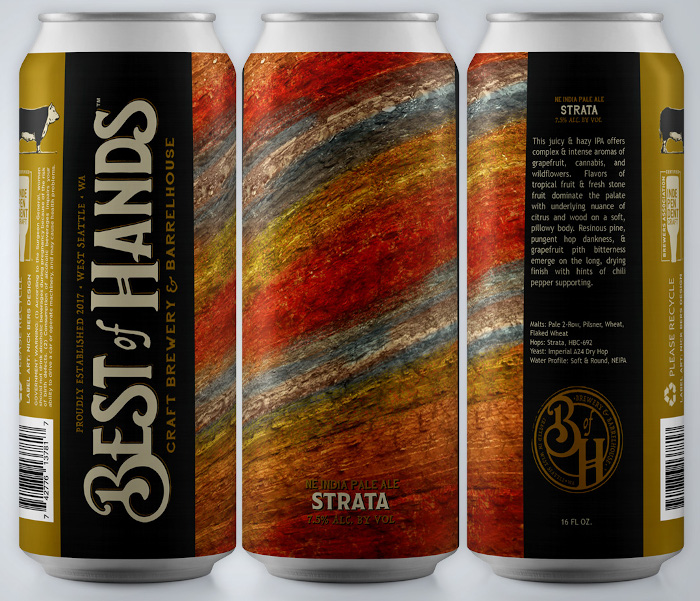 new cans from best of hands brewing.