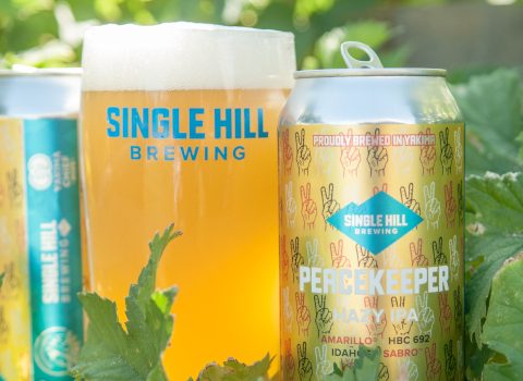 single hill brewery, peacekeeper IPA.
