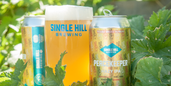 single hill brewery, peacekeeper IPA.