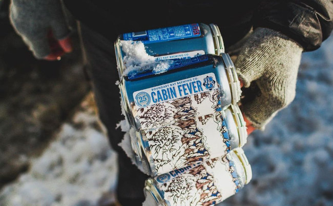 Winter beers: Cabin Fever from Boundary Bay Brewery.