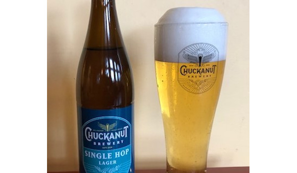 chuckanut brewery single hop sultana lager