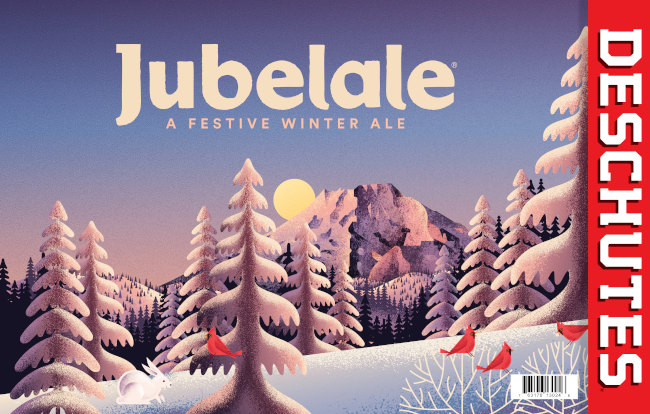 Winter beers: deschutes brewery, jubelale.