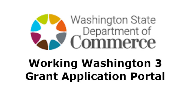 Washington Department of Commerce grants