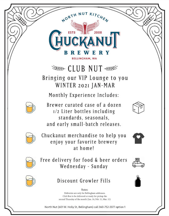 chuckanut brewery club nut details