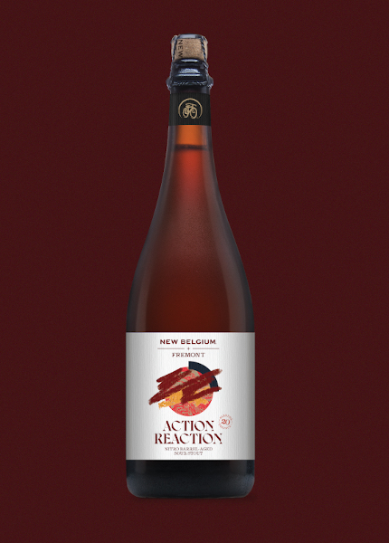 A bottle of Action-Reaction, from Fremont Brewing and New Belgium.