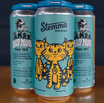 Hop Mob IPA from Stemma Brewing.