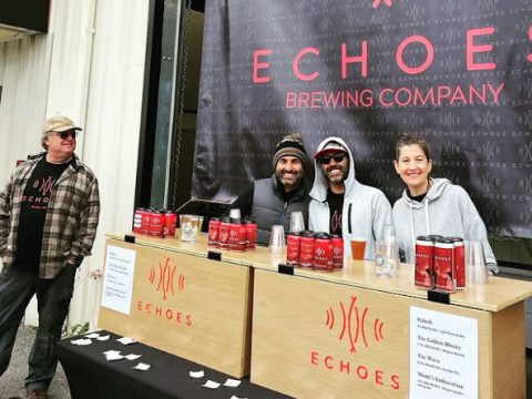 The crew at Echoes Brewing.