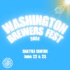 Poster for the Washington Brewers Festival.