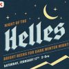 Small poster for the Night of the Helles event at Kulshan Brewing.