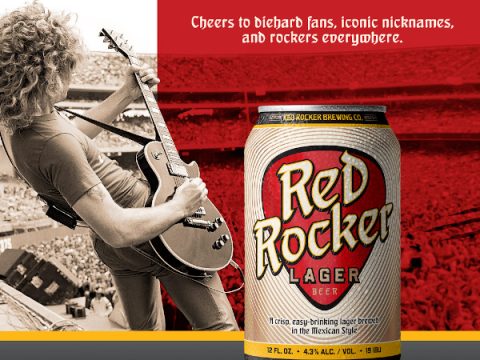 Red Rocker Lager poster.