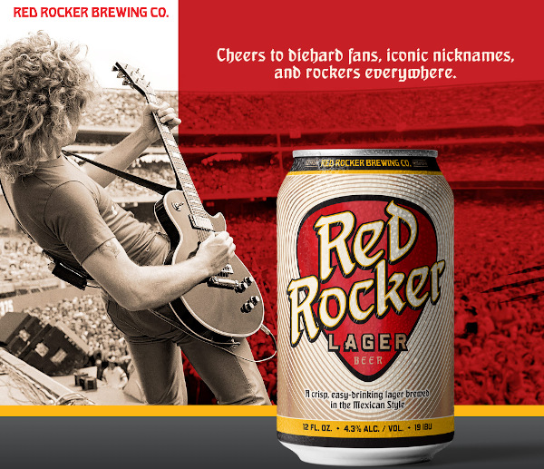 Red Rocker Lager poster.