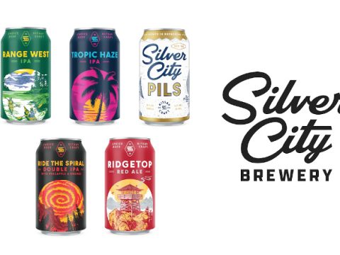 Silver City Brewery's new look: new cans, new logo.