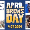 A banner for April Brews Day.