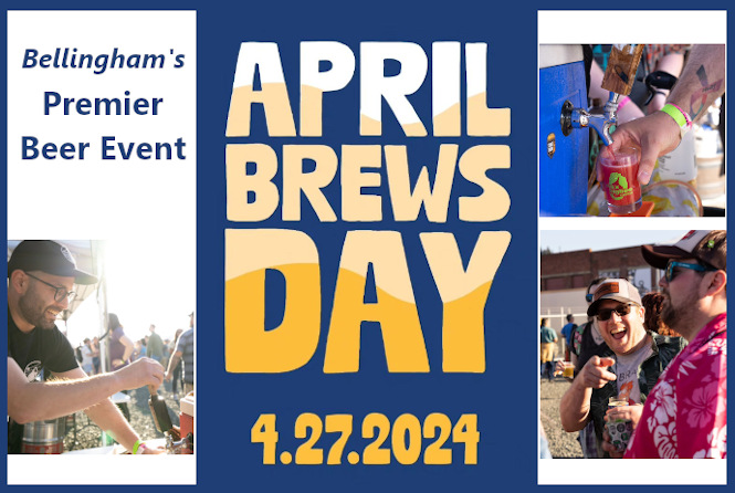 A banner for April Brews Day.