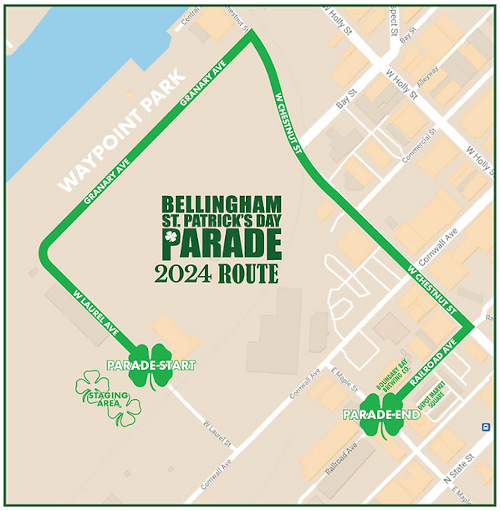 Map of the parade route.