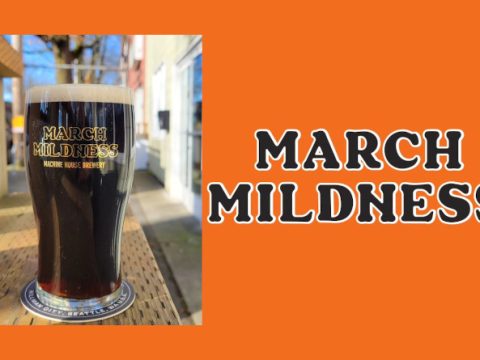 A banner for Machine House Brewery's March Mildness event.