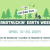 Poster for Earth Day, Earth Week, at Latona Pub.