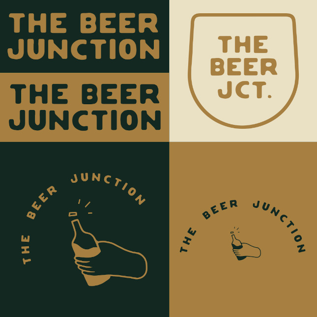 new logos for the beer junction.