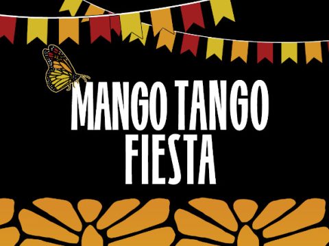 Logo for Mango Tango Fiesta.