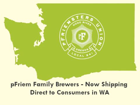pFriemsters Union Logo on an outline of Washington state.