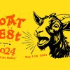 A poster for goatfest 2024.