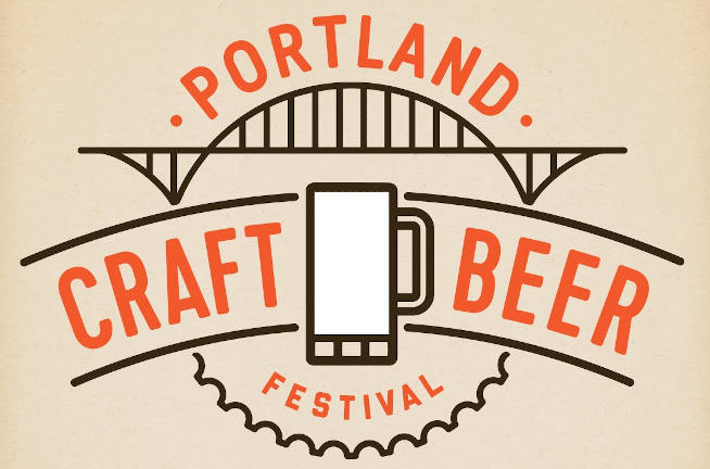 Poster for Portland Craft Beer Festival.