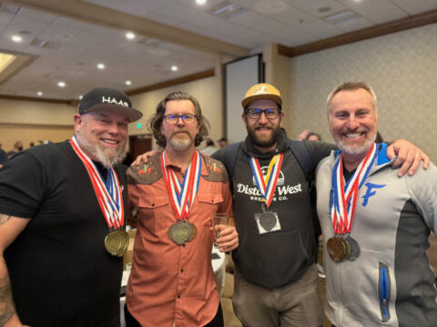 Winners at the Washington Beer Awards.