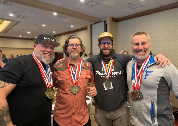 Winners at the Washington Beer Awards.