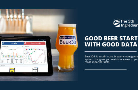 Beer30 logo and software screen shot.