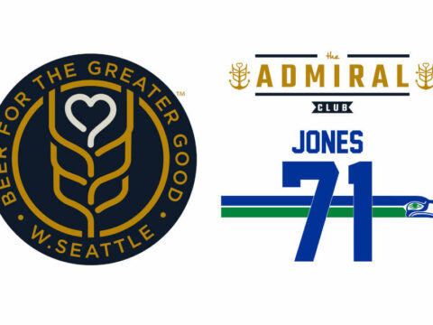 Logos for a brewery and an beer release