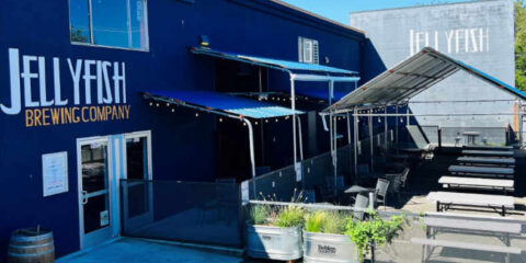 Exterior photo of Jellyfish Brewing