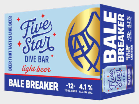 a 12-pack of beer from Bale Breaker Brewing.