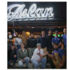 Aslan Brewing grand opening new Seattle location on April 1st Group of people in front of a brewery sign
