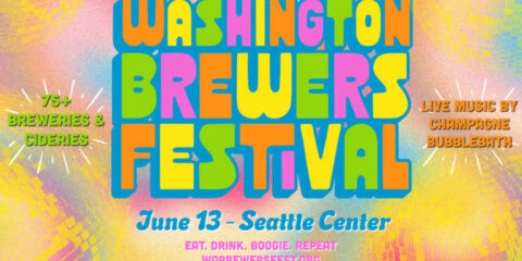 A colorful flyer for a beer festival