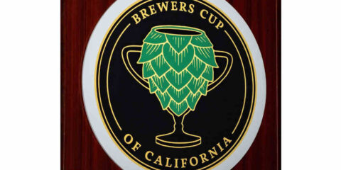 The logo for the brewers cup of california
